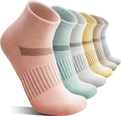 Anlisim Merino Wool Ankle Running Hiking Socks for Women and Men