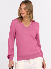 ANRABESS Women’s Fall Long Sleeve V Neck Light Sweaters