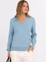 ANRABESS Women’s Fall Long Sleeve V Neck Light Sweaters