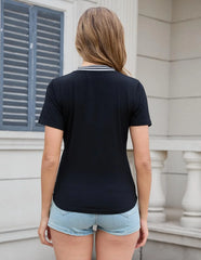 Merino Wool Tops for Women, Short Sleeve Casual and Workout Shirts